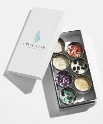 Et lille vidunderligt LOVING AROMALYS med ROSAKVARTS krystaller i