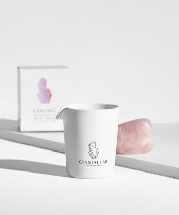 En kande med badeolie