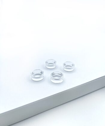 Plast stander i ring til krystalkugler