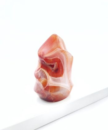 Rød Orange og hvid krystal flamme