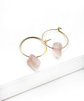 Rosenkvarts - Creol - Ørering