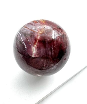 Forstenet Træ - Kugle - UNIKA