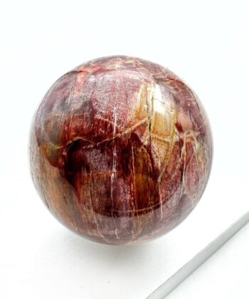 Forstenet Træ - Kugle - UNIKA