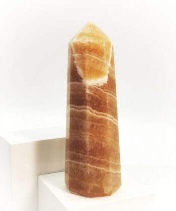 Calcit, Guld - Tårn - UNIKA