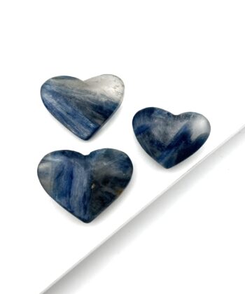 Cyanit Blå, Hjerte 3-4 cm