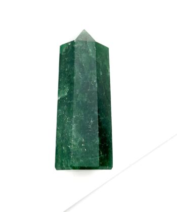 Jordbærkvarts, Grøn - Spids - UNIKA