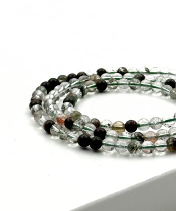 Garden Kvarts - Triple Armbånd, 4 mm