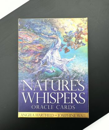 cover til orakelkort med blå baggrund