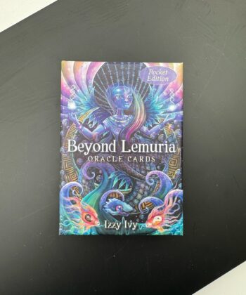 Cover til Orakelkort i stærke neon farver + sort