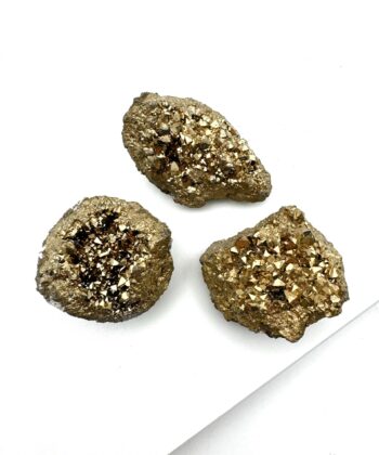 Kvarts Titanium, Guld - Rå