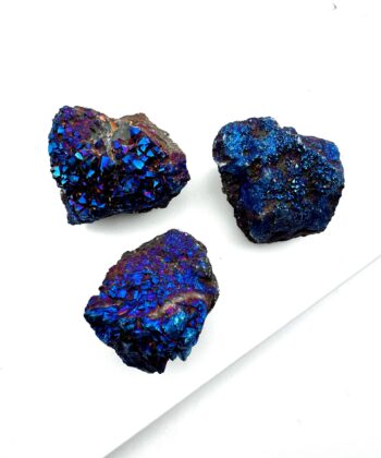 Kvarts Titanium, Blå - Rå