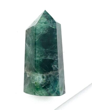 Fluorit, Regnbue blå - Spids - UNIKA (2. sort.)