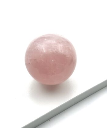 Rosenkvarts - Kugle - UNIKA