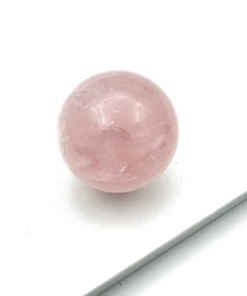 Rosenkvarts - Kugle - UNIKA