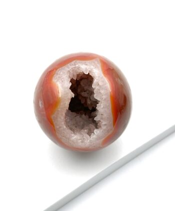 Karneol - Kugle, Druzy - UNIKA