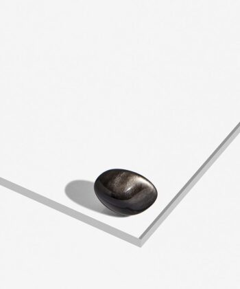 Magisk SØLV OBSIDIAN LOMMESTEN