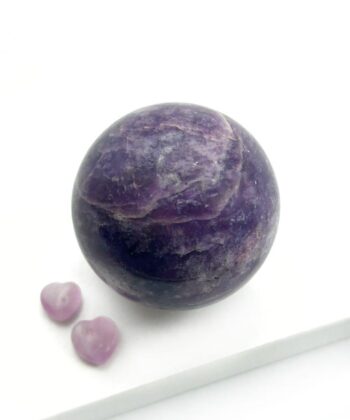 Lepidolit - Kugle - UNIKA