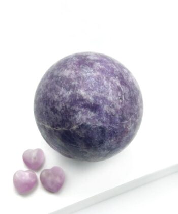 Lepidolit - Kugle - UNIKA