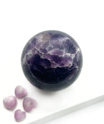 Lepidolit - Kugle - UNIKA