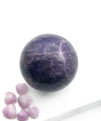 Lepidolit - Kugle - UNIKA