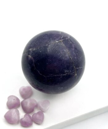 Lepidolit - Kugle - UNIKA