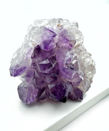 Ametyst - Klynge, Base Cut - UNIKA