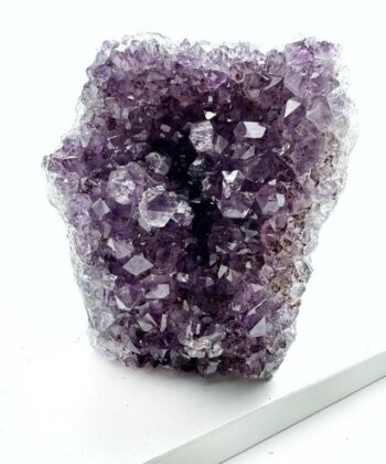 Ametyst - Klynge, Base Cut - UNIKA