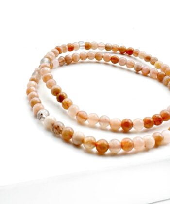 Månesten - Armbånd 4 mm