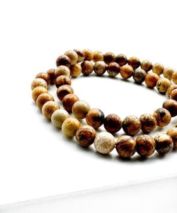 Jaspis, Landskab - Armbånd 6 mm