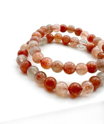 Ildkvarts - Armbånd 6 mm