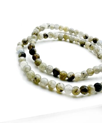 Labradorit - Armbånd 4 mm