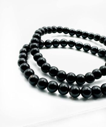 Shungit - Armbånd 6 mm