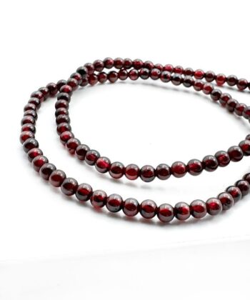 Granat - Armbånd 4 mm