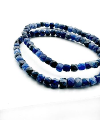 Sodalit - Armbånd Facet 4 mm