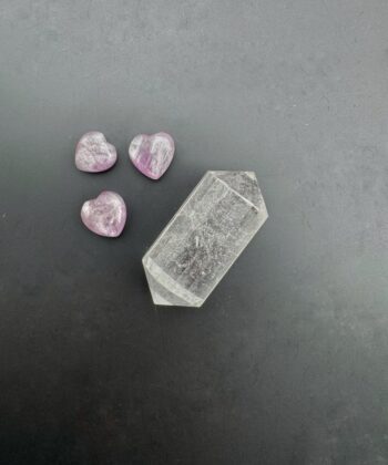 Bjergkrystal, Dobbelt termineret, Spids, 16 sider - UNIKA