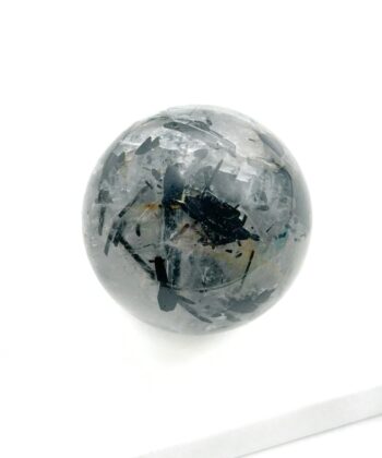 Kvarts Turmalin - Kugle - UNIKA