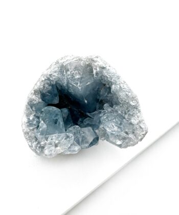 Celestit, Blå - Rå, Geode - UNIKA