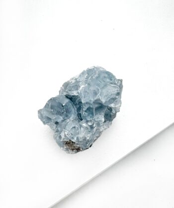 Celestit, Blå - Rå, Geode - UNIKA