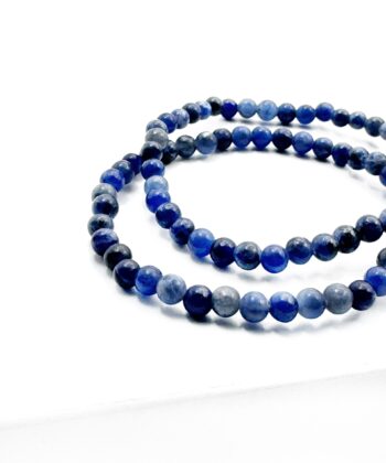 Sodalit - BØRNE Armbånd 4 mm