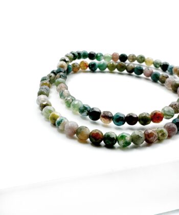 Mosagat - Armbånd Facet 4 mm