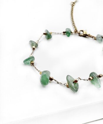 Aventurin, Grøn - Armbånd