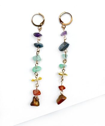 Multi Krystal - Øreringe