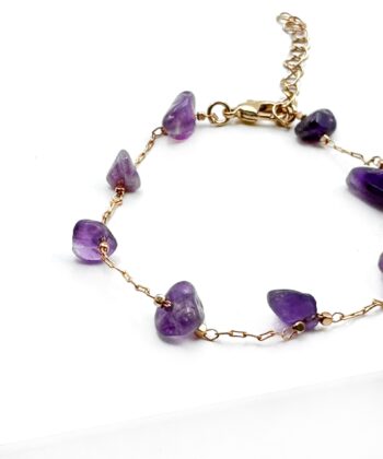 Ametyst - Armbånd