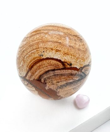 Jaspis, Landskab - Kugle - UNIKA