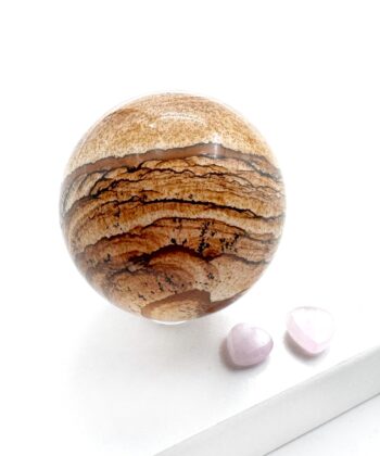 Jaspis, Landskab - Kugle - UNIKA