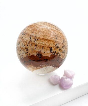 Jaspis, Landskab - Kugle - UNIKA