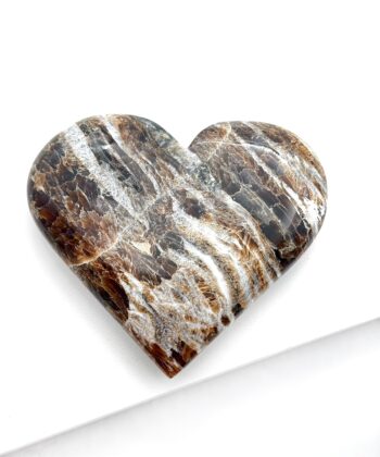 Calcit, Honning - Hjerte - UNIKA