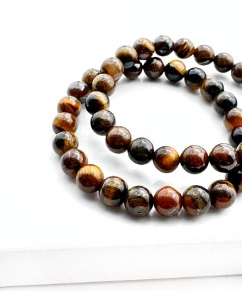 Tigerøje - Armbånd 8 mm