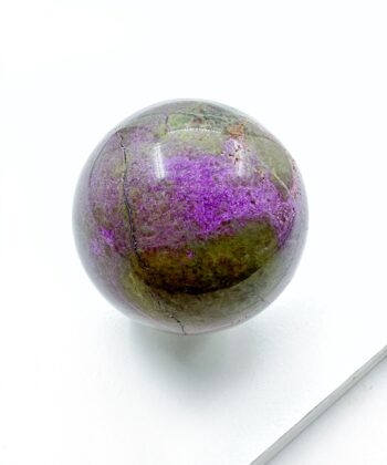 Stichtit i Serpentin - Kugle - UNIKA