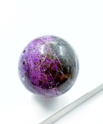 Stichtit i Serpentin - Kugle - UNIKA